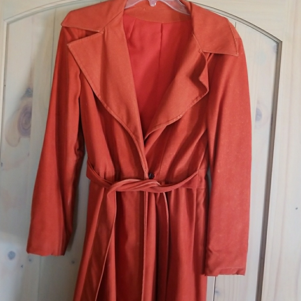 Vintage suede coat